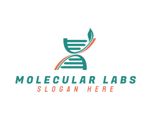 DNA Leaf Lab logo design