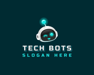 Cyborg Tech Robot Data logo design