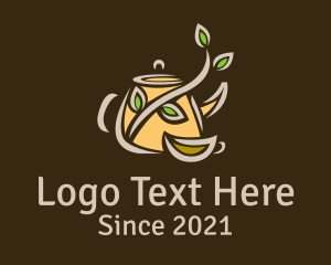 Organic Green Tea  logo