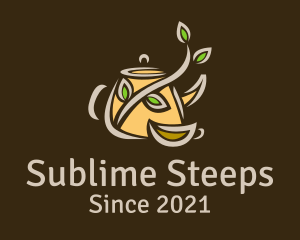 Organic Green Tea  logo
