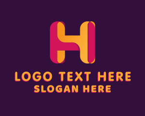 Creative Fun Letter H Logo