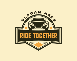 Automotive Car Rideshare logo