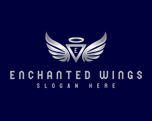 Wing Triangle Security logo design