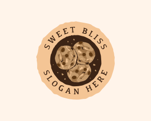 Chocolate Cookies Dessert logo design