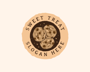 Chocolate Cookies Dessert logo design