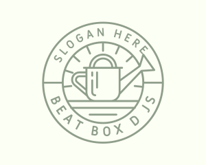 Garden Watering Can Logo