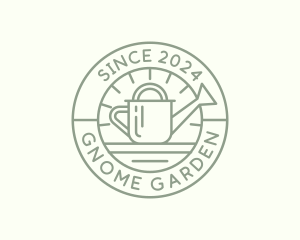 Garden Watering Can logo design