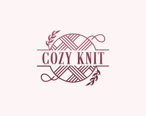 Yarn Crochet Knitting logo design