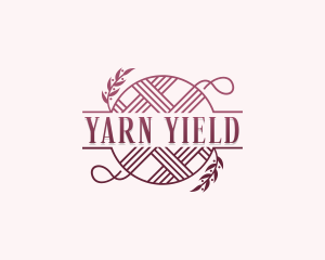 Yarn Crochet Knitting logo design