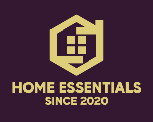 Hexagon Home Chimney  logo design