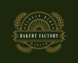 Wheat Farming Bakery logo design