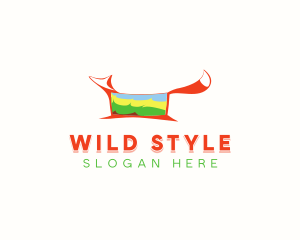 Wild Fox Screen logo design