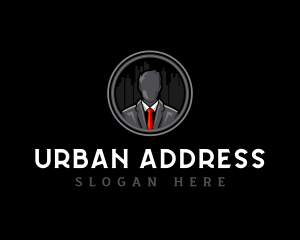 Urban Formal Man logo design