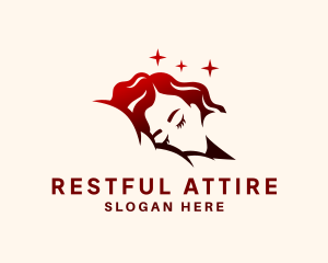 Woman Rest  Sleeping logo