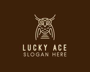 Wise Owl Bird  logo design