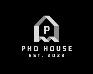 House Property Origami   logo design