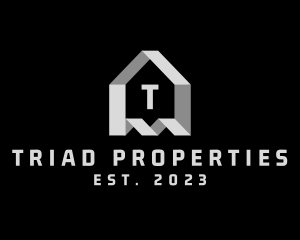 House Property Origami   logo design