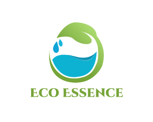 Eco Water logo design