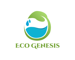 Eco Water logo design