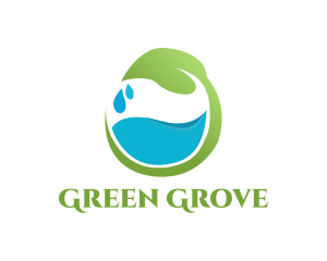 Eco Water logo design