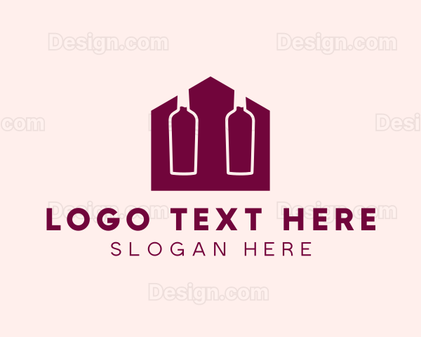 Red Wine Shop Logo