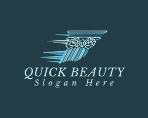 Fast Blue Pillar Law logo