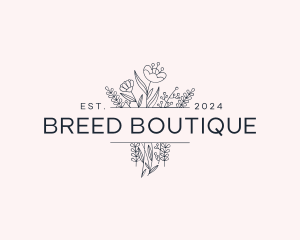 Beauty Flower Boutique logo design