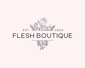 Beauty Flower Boutique logo design