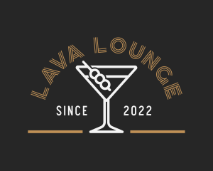 Cocktail Wine Liquor logo design