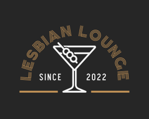 Cocktail Wine Liquor logo design