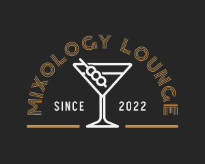 Cocktail Wine Liquor logo design