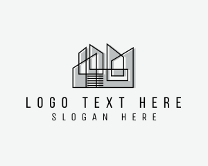 Architect Apartment Construction logo