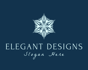Elegant Star Mandala logo design