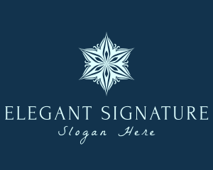 Elegant Star Mandala logo design