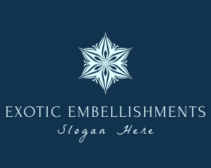 Elegant Star Mandala logo design