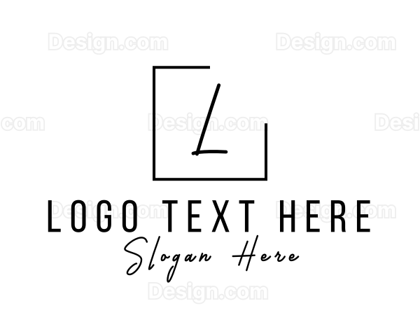 Signature Script Fashion Tailoring Logo