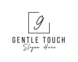 Signature Script Fashion Tailoring logo design