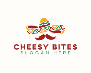 Hat Mexican Mustache logo