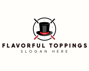 Magic Top Hat  logo design