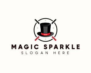 Magic Top Hat  logo design