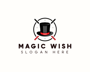 Magic Top Hat  logo design