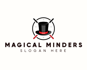 Magic Top Hat  logo design