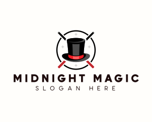 Magic Top Hat  logo design