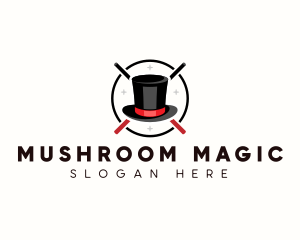 Magic Top Hat  logo design