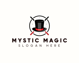 Magic Top Hat  logo design