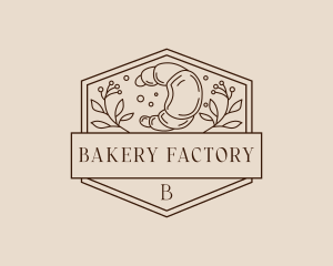 Croissant Baking Bakery logo design