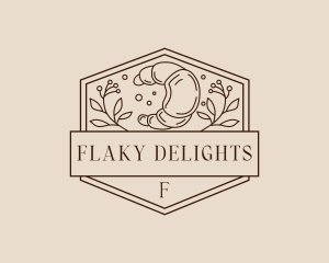 Croissant Baking Bakery logo design