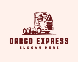 Freight Transport Vehicle logo design