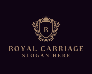 Royal Crown Shield logo design