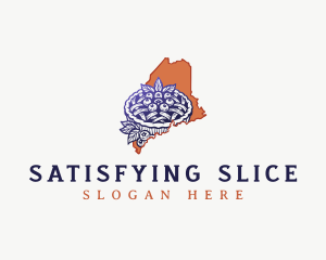 Maine Blueberry Pie Dessert logo